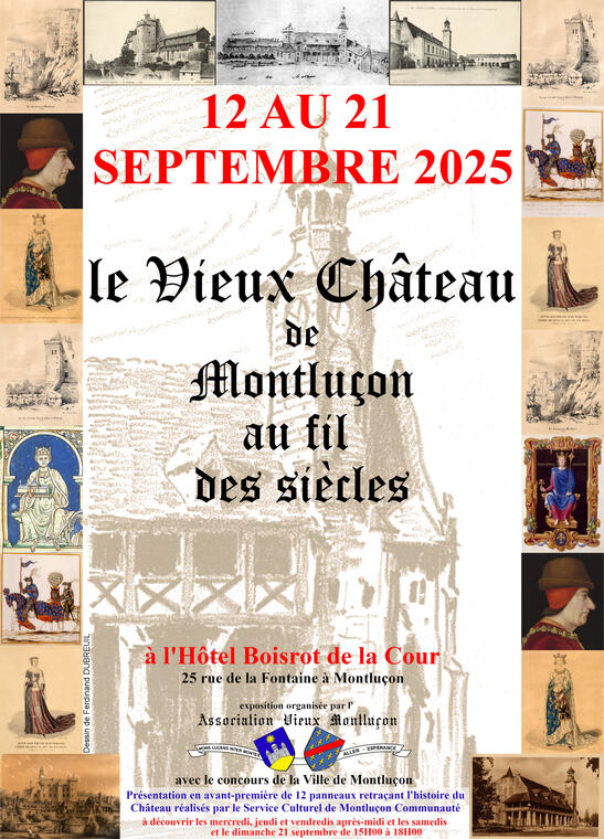 Exposition : le Vieux Château de Montluçon au fil des siècles_Montluçon