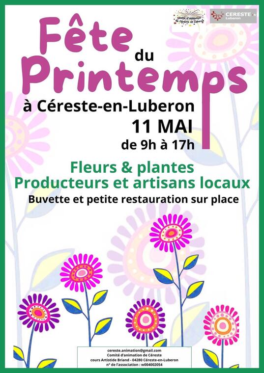 Fête du Printemps_Céreste