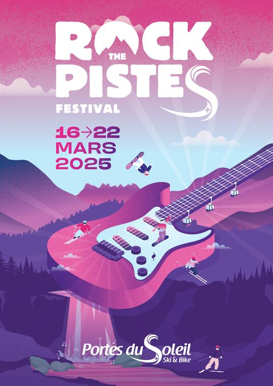 Affiche Rock the Pistes 2025