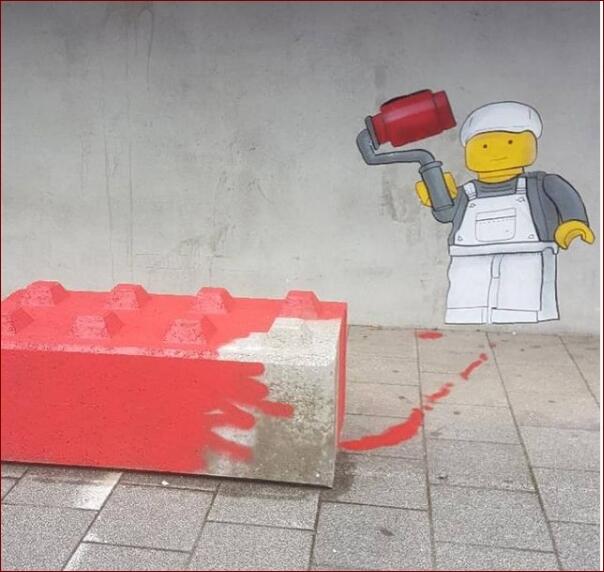 Lego peintre - CBD et OAK OAK 2018 - Bd Victor Hugo au niveau du lycée.jpg