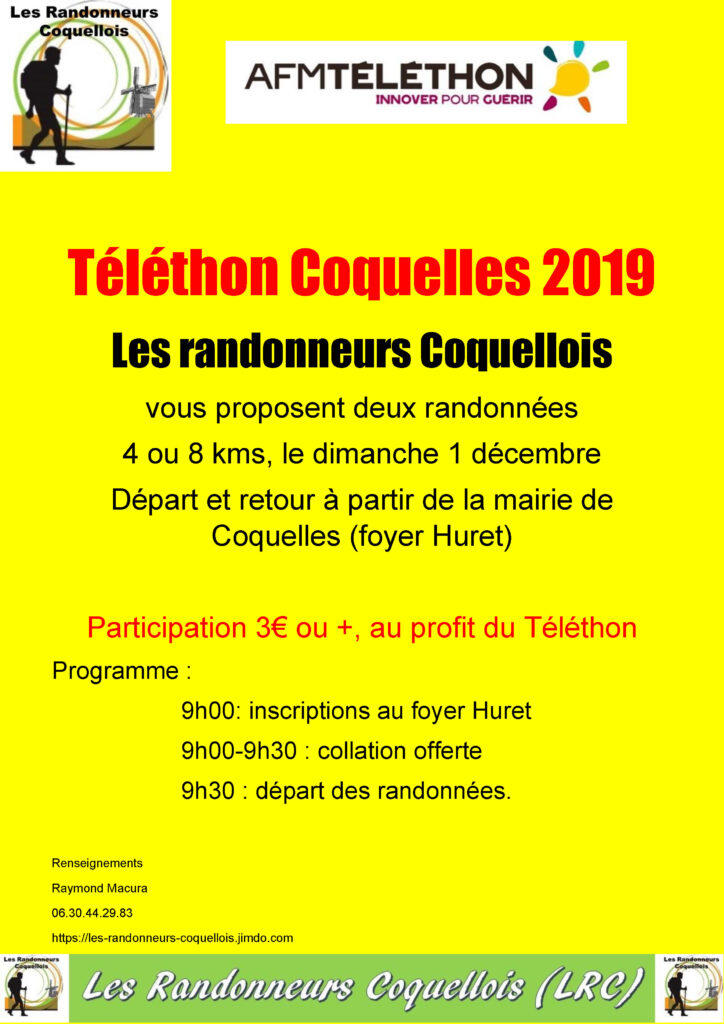 Randonnée au profit du téléthon 1er decembre mairie de coquelles.jpg