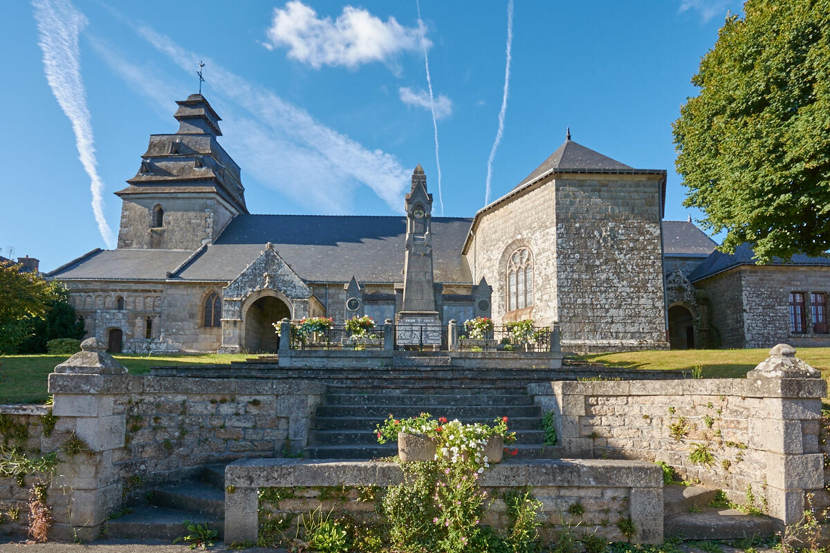 Eglise ND de l'Assomption - Le Faouët- Pays roi Morvan- Bretagne Sud