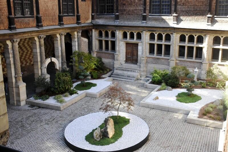 Cour Hotel Mauroy - ©Maison de l'outil et de la pensée ouvrière.JPG