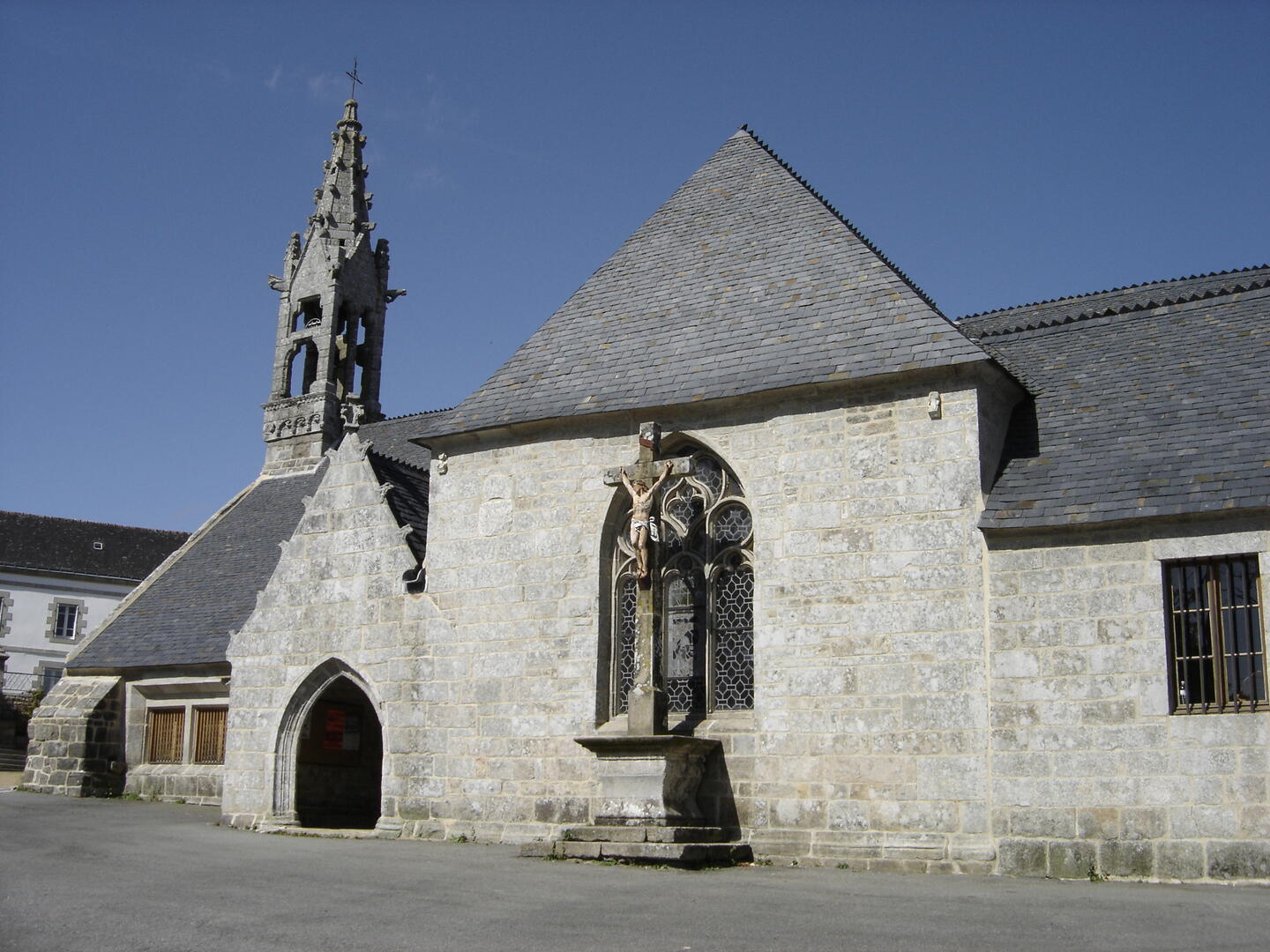 Eglise - Lanvenegen - Pays roi Morvan - Morbihan Bretagne sud - CP OTPRM (30).JPG