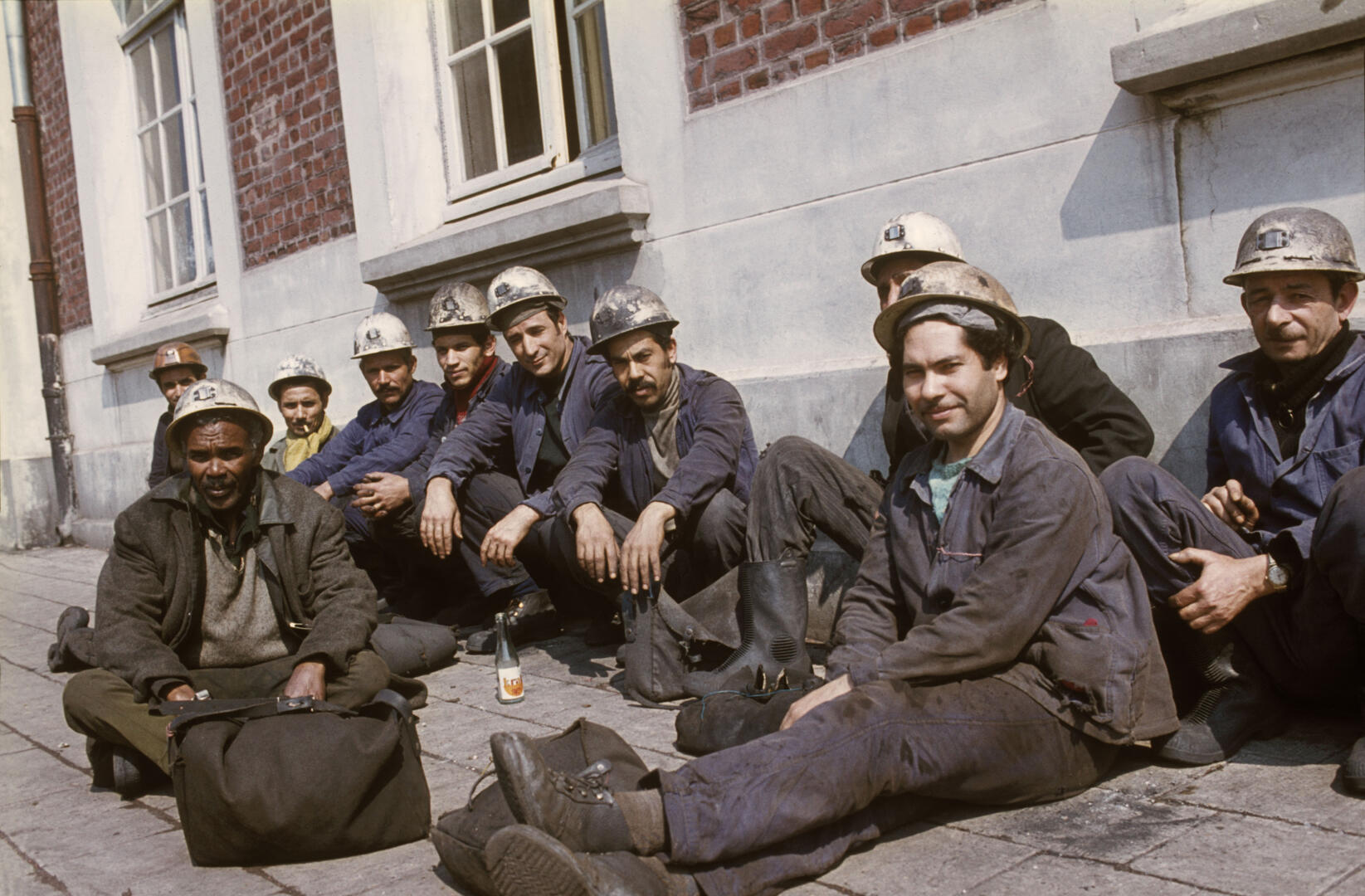 Groupe de mineurs en pause - C. Centre Histoire minier.jpg