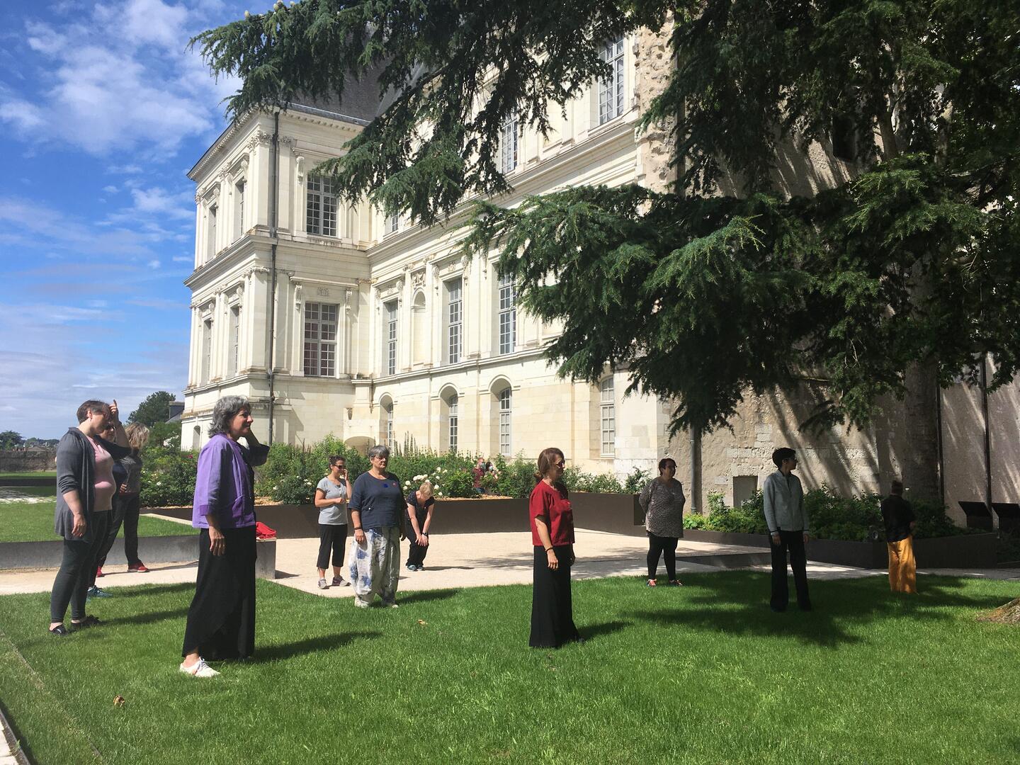 Qi Gong au château royal de Blois (c) Château royal de Blois (1).JPG