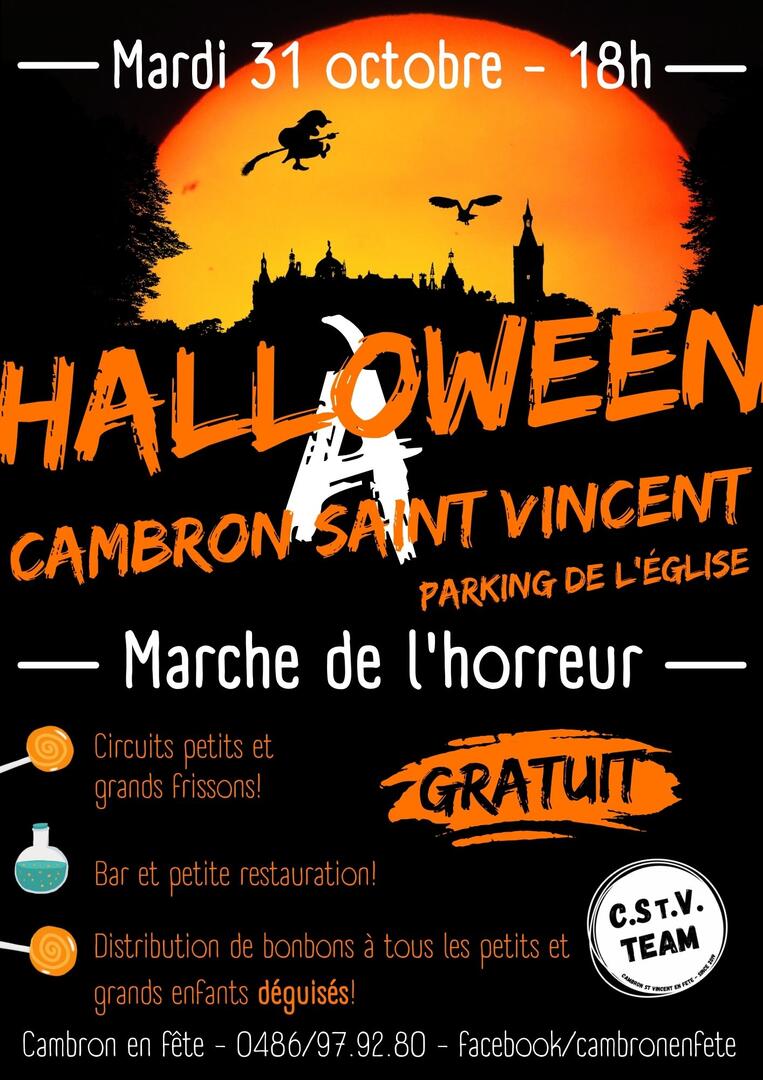 Marche Halloween Cambron-Saint-Vincent - Lens | VisitMons - The ...