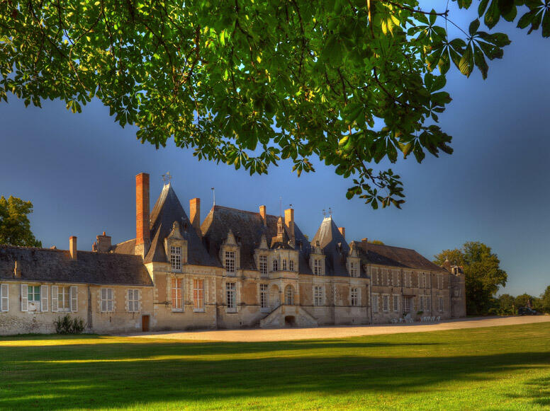 Château de Villesavin à Tour en Sologne dans le Val de Loire
