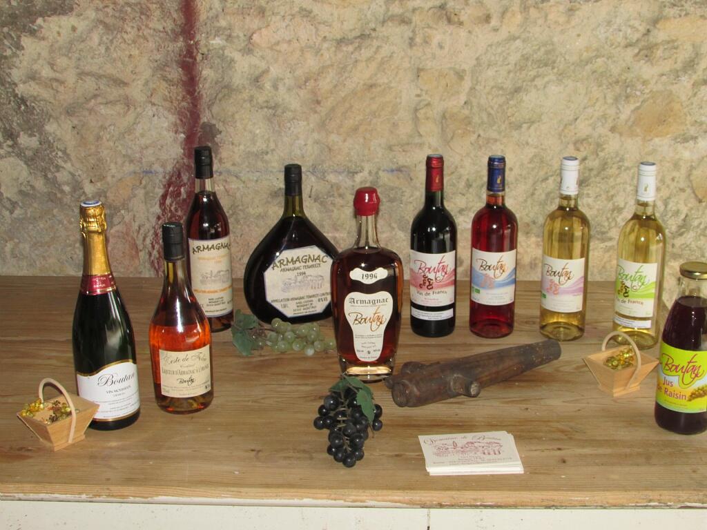 Apéritifs, vins et armagnac en agriculture biologique