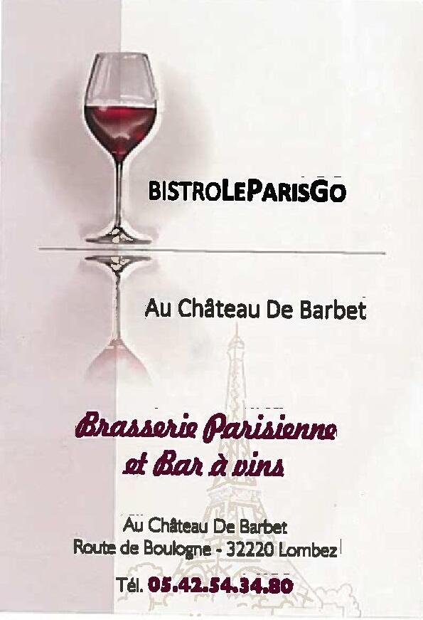 Bistro Le paris Go