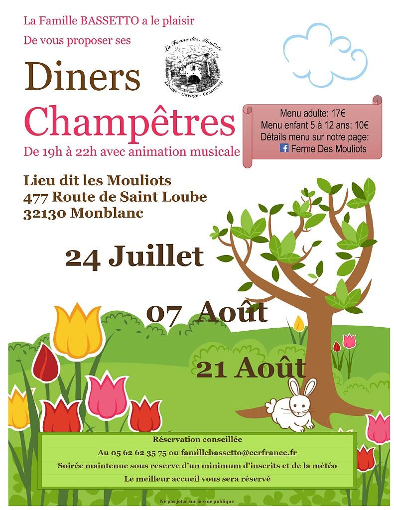 Repas à la ferme