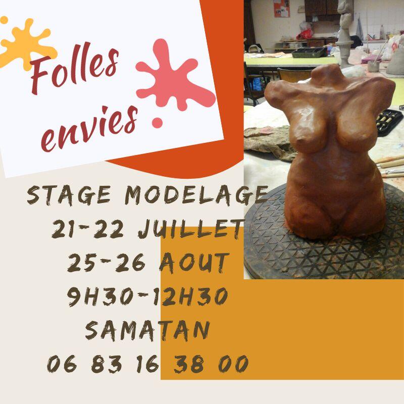 Stage de modelage