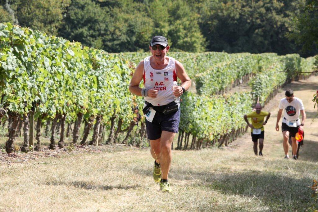 Saint mont vignoble en course