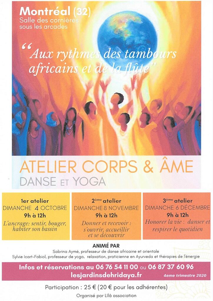 Atelier danse et yoga
