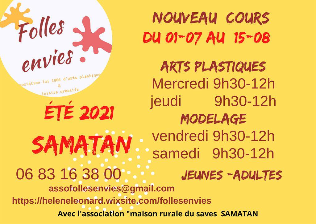 cours de modelage arts plastiques