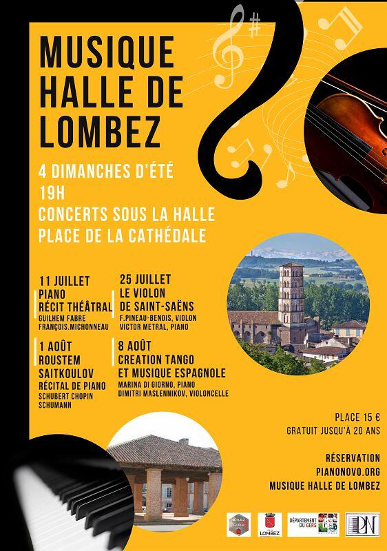 Concert été musique halles