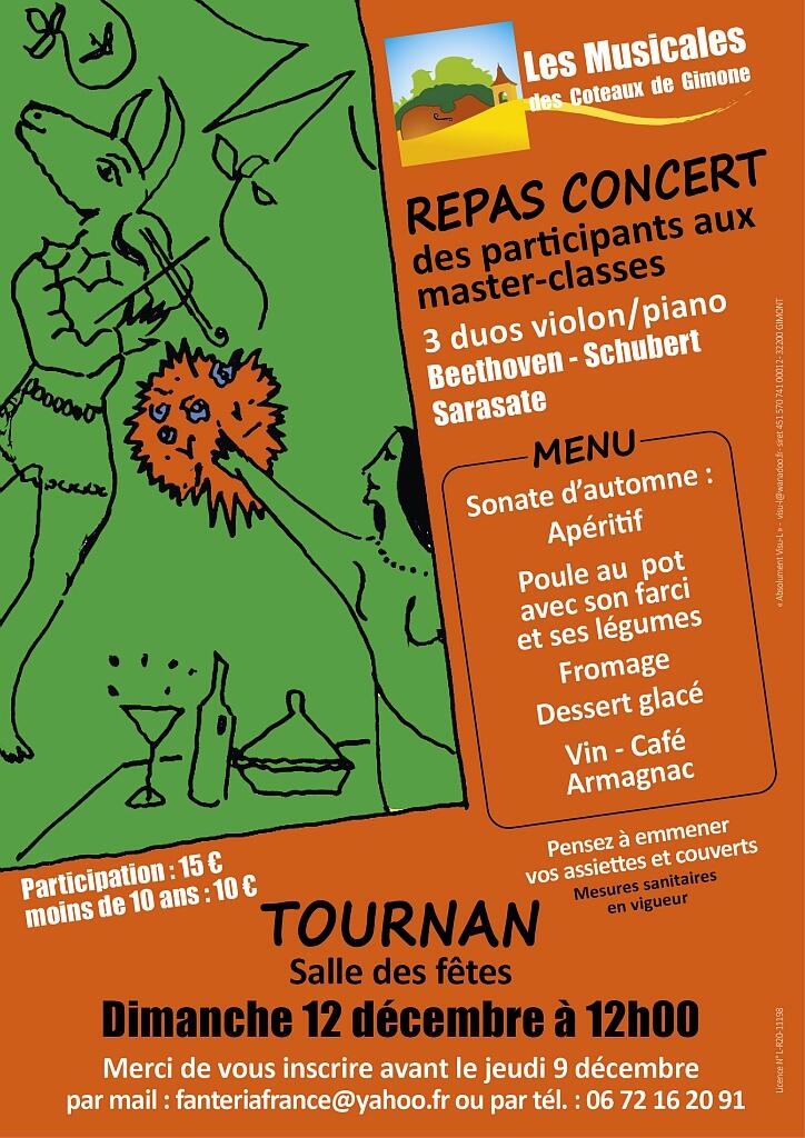 Repas Concert
