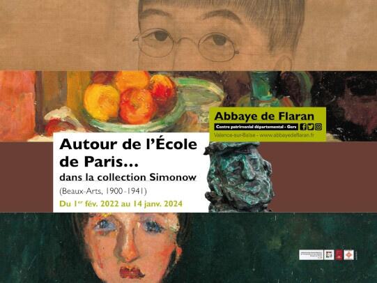 EXPOSITION : AUTOUR DE L'ÉCOLE DE PARIS : " DE L'EXIL AUX ANNÉES NOIRES " - COLLECTION SIMONOW