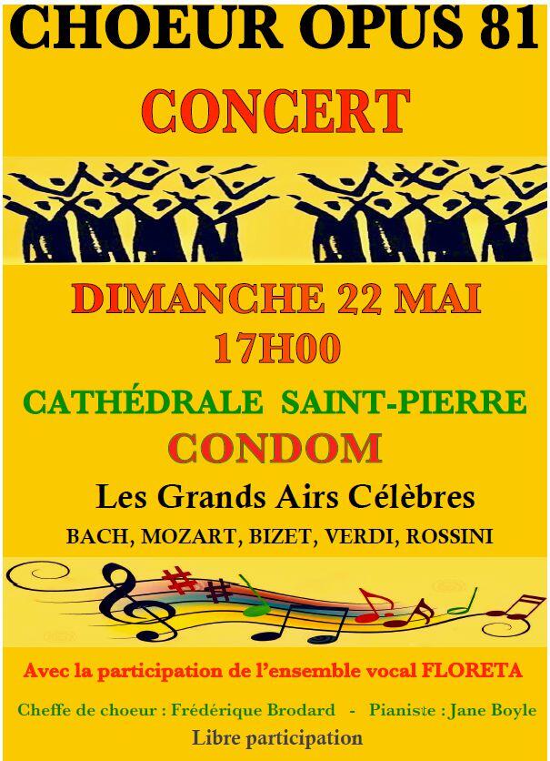 Concert du Choeur Opus 81