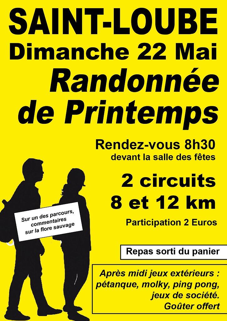 Randonnée de printemps
