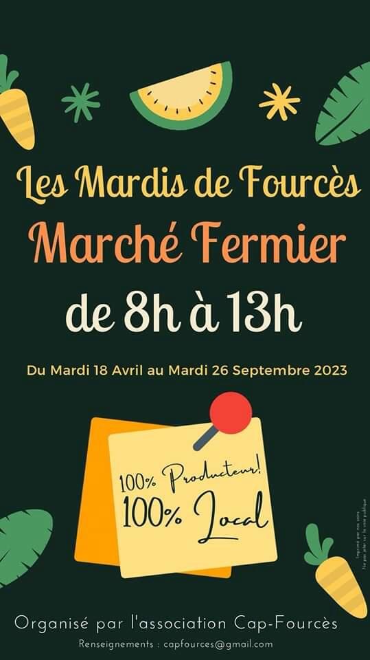 Les mardis de Fourcès - Marché fermier