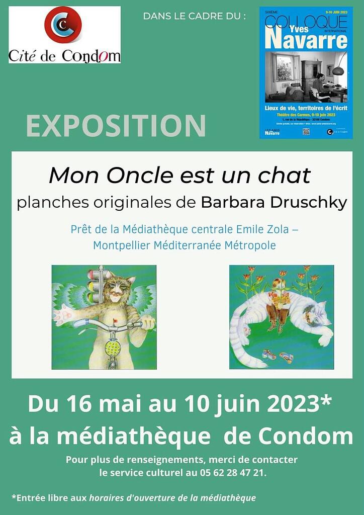 Exposition " Mon oncle est un chat "