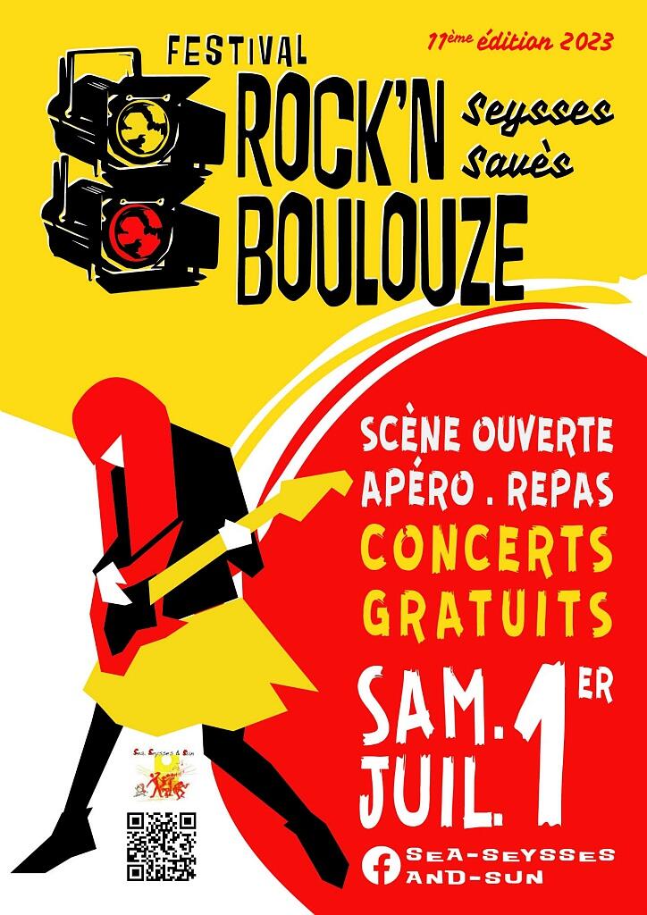 Affiche rock'n Boulouze