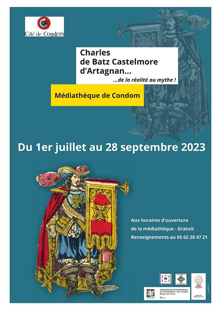 Exposition " Charles de Batz Castelmore, d'Artagnan "