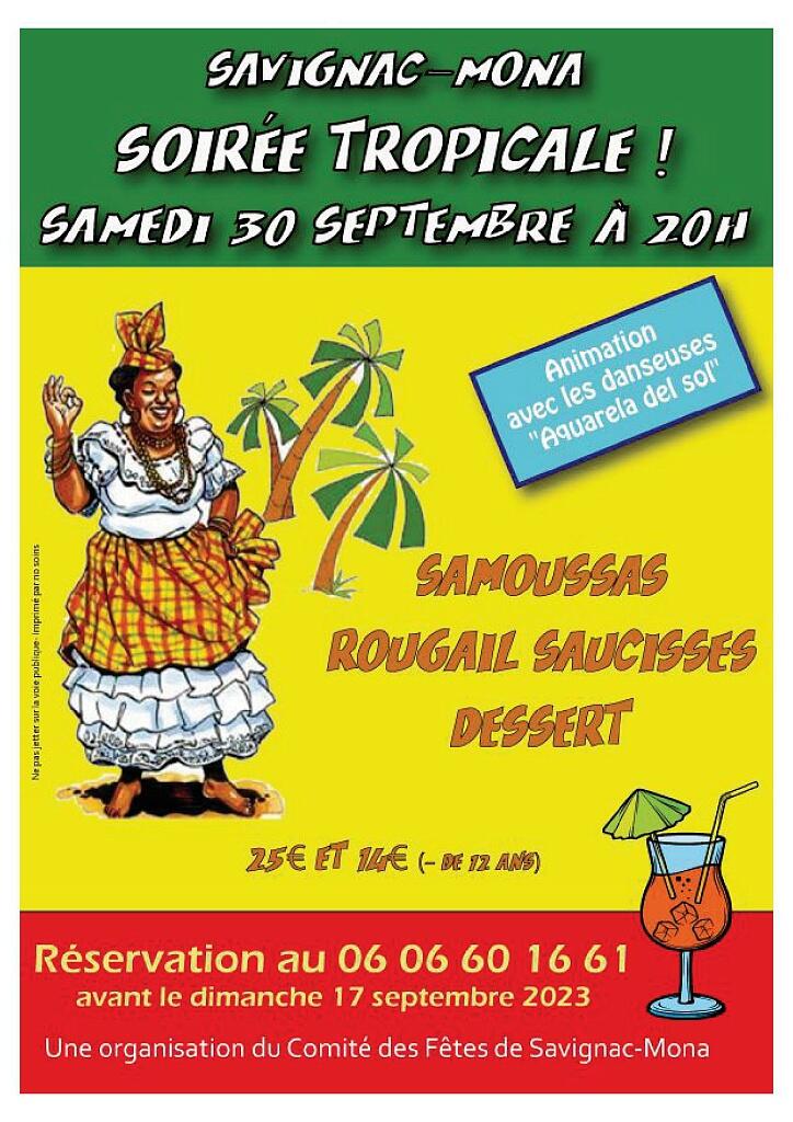 soirée tropicale