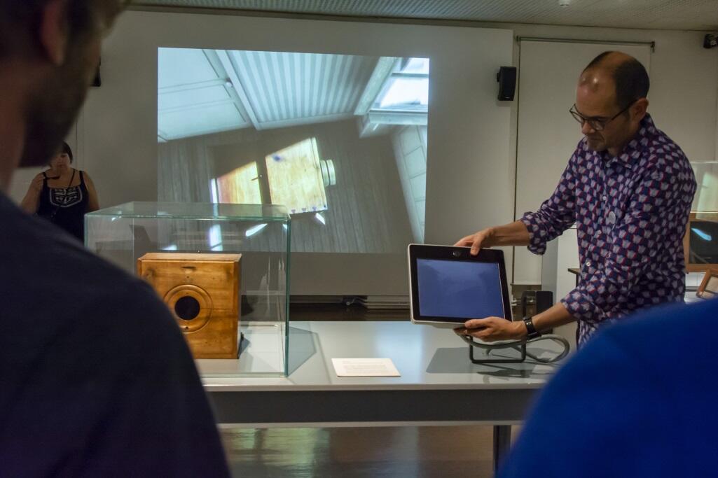 Photo prise lors d'une visite commentée du musée