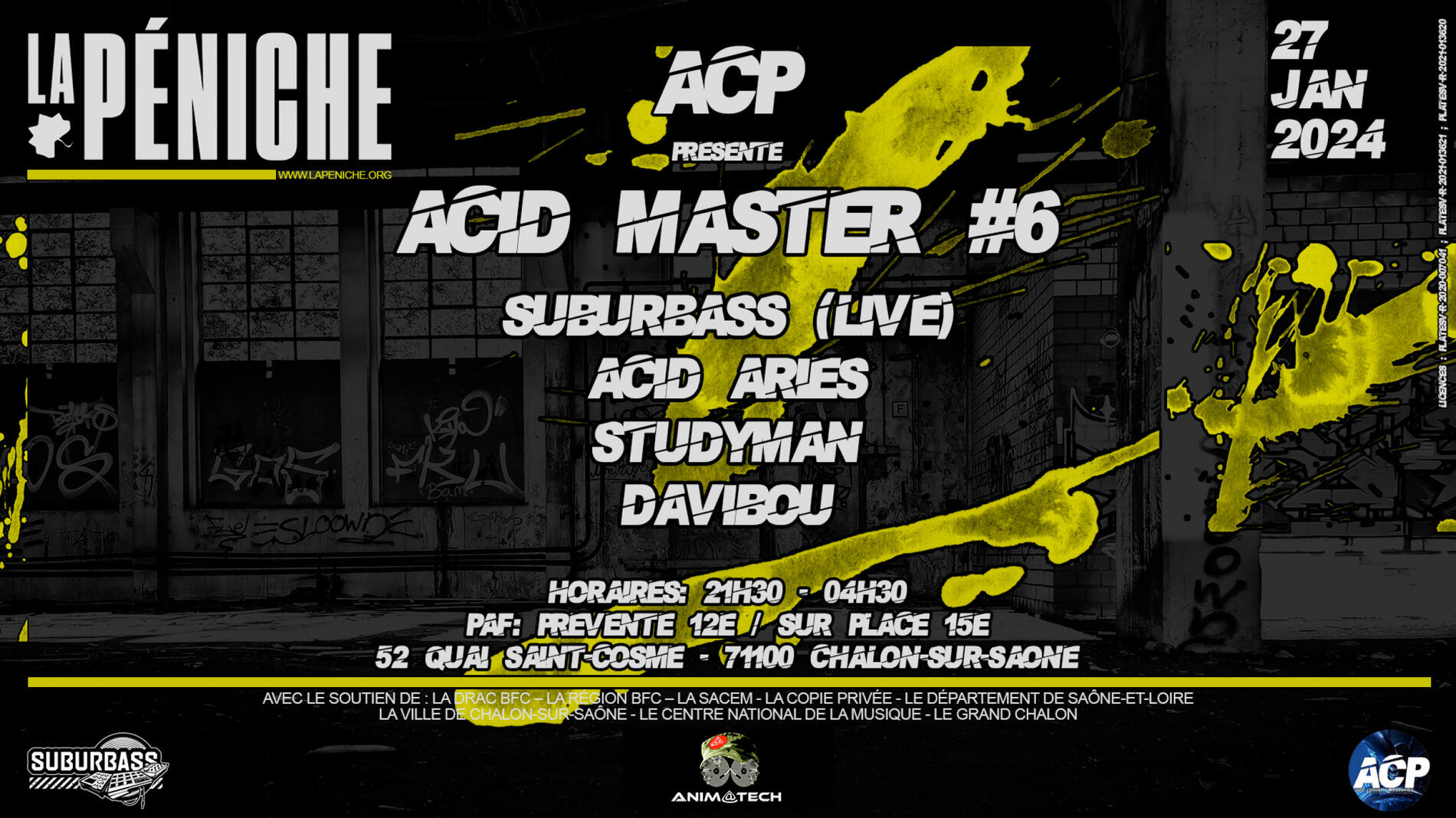 bannière acid master