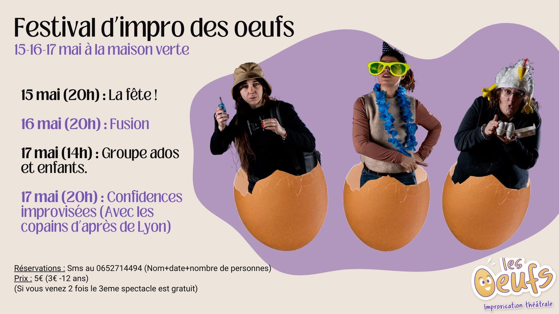 Festival d'impro des oeufs