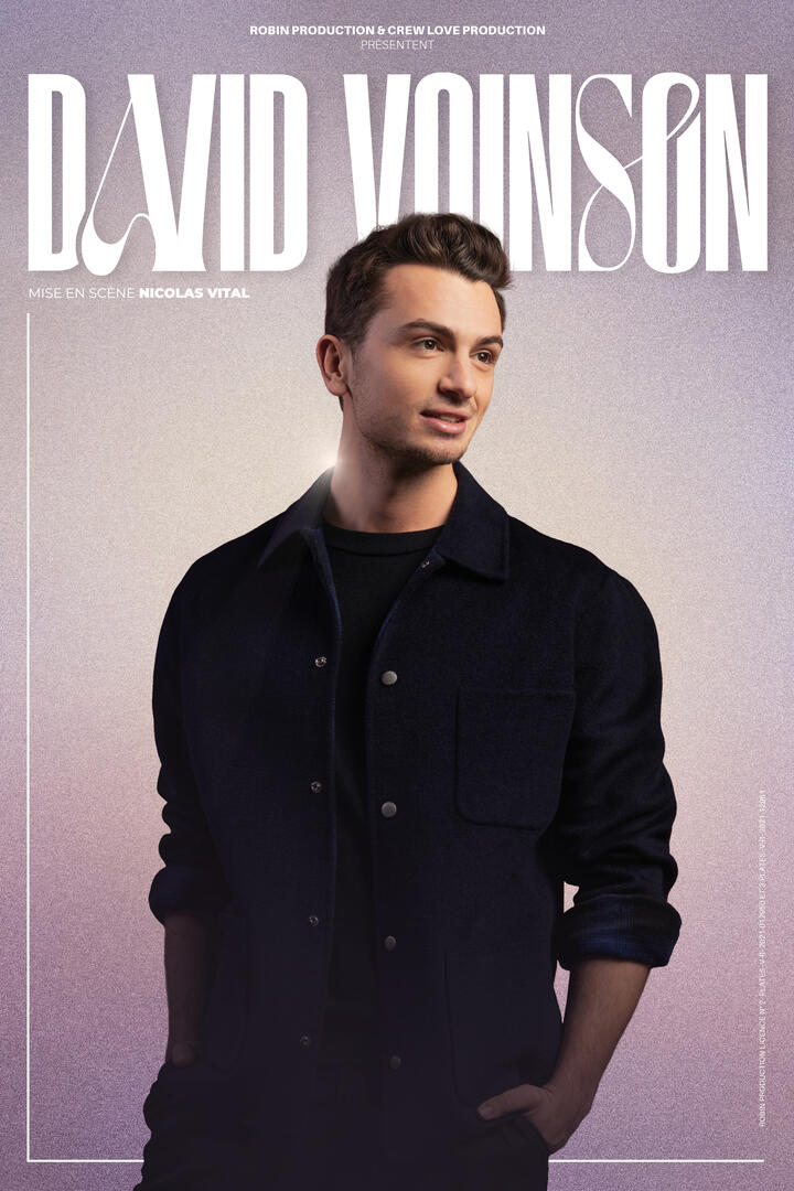 Affiche David VOINSON TOURNEE
