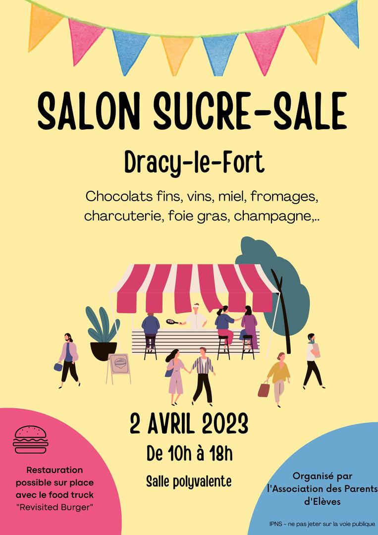 Affiche Salon sucré-salé 2023