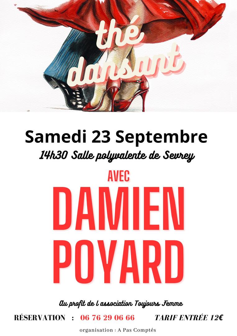 Thé dansant avec Damien Poyard