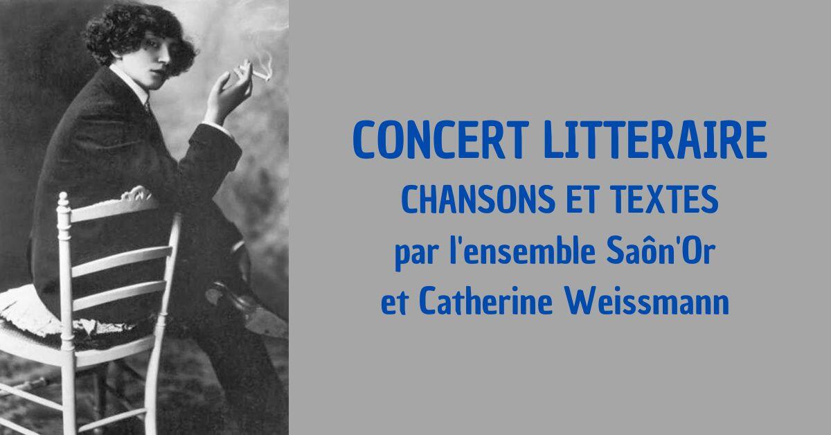 Concert littéraire : Colette