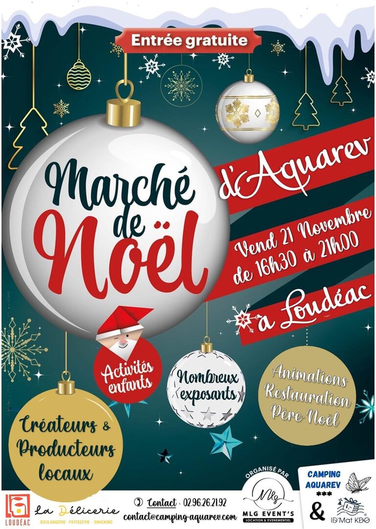 Marché de Noël - 21 Novembre 2025 - Aquarev - Loudéac