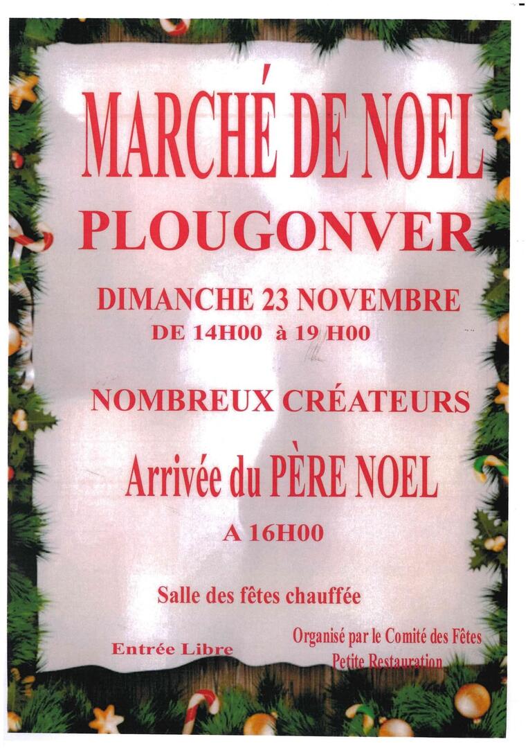 Marché de Noël à Plougonver