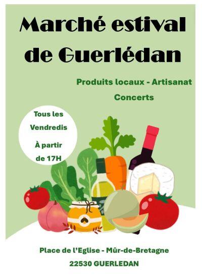 Marché estival de Guerlédan