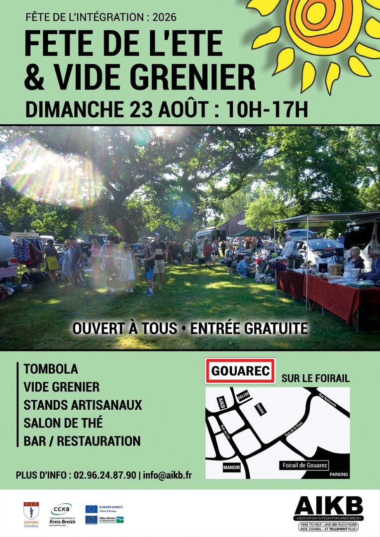 Fête de l'Eté et vide-grenier AIKB