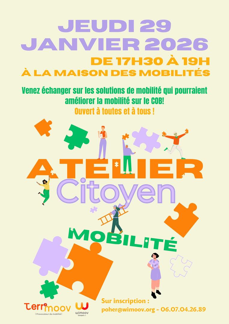 Atelier citoyen 29 janvier