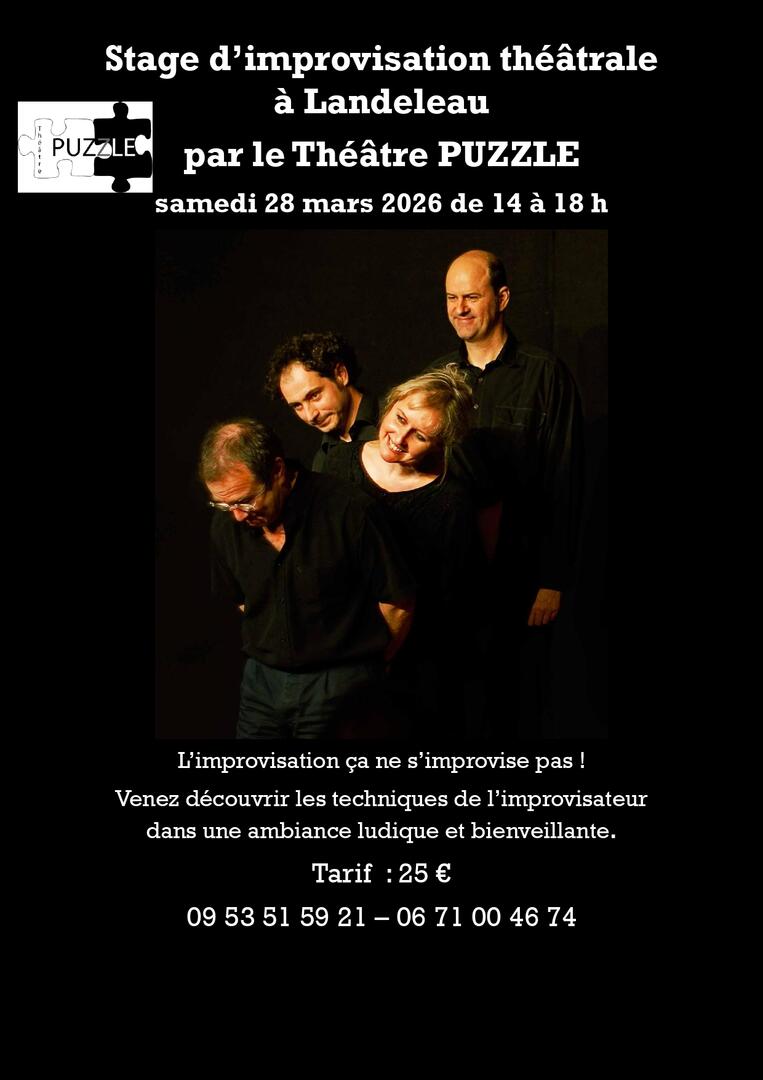 Stage d'improvisation théâtrale