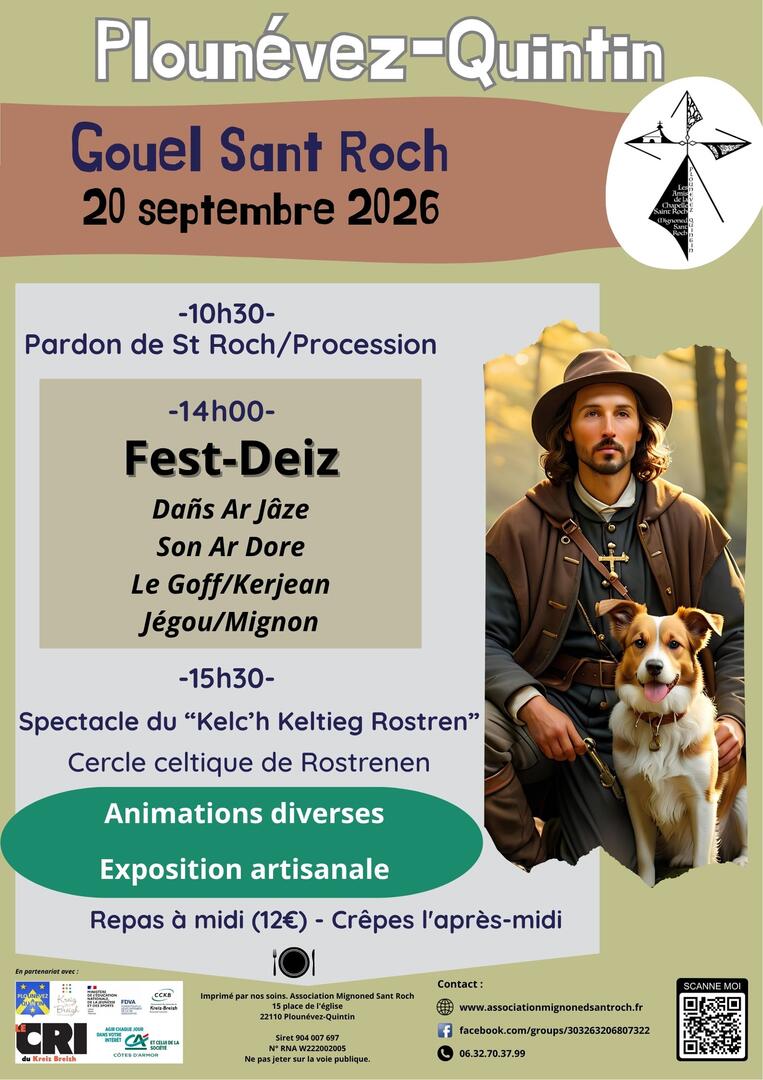 Gouel Sant Roch - Fête/Pardon de Saint Roch