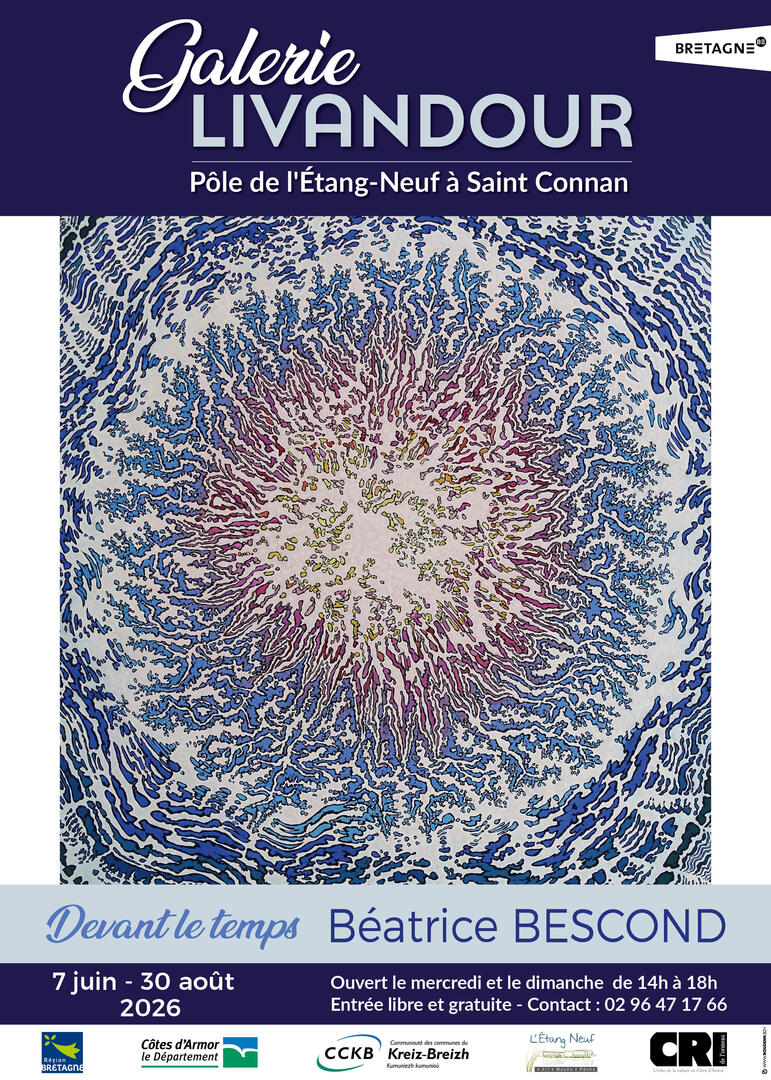 Affiche exposition temporaire " Devant le temps"