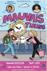 Soirée théâtre: Mauvais Timing