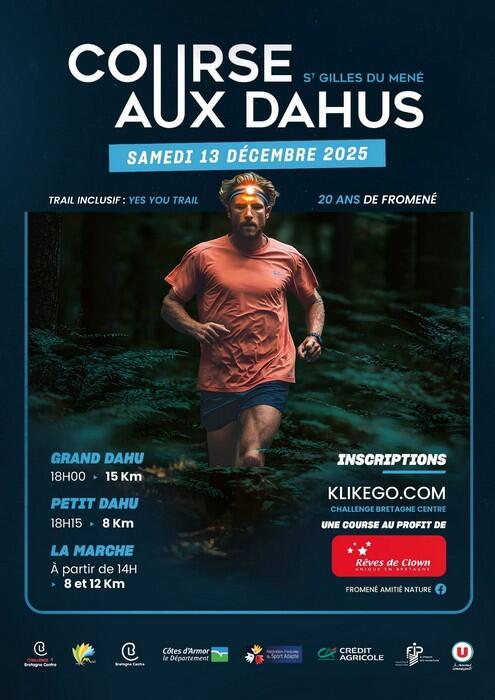 Course aux dahus - 13 décembre 2025 - St Gilles du Mené
