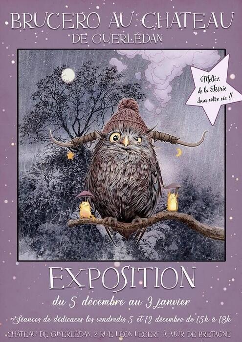 Exposition Brucero- Au château - Du 5 décembre au 3 janvier 2026 - Guerlédan