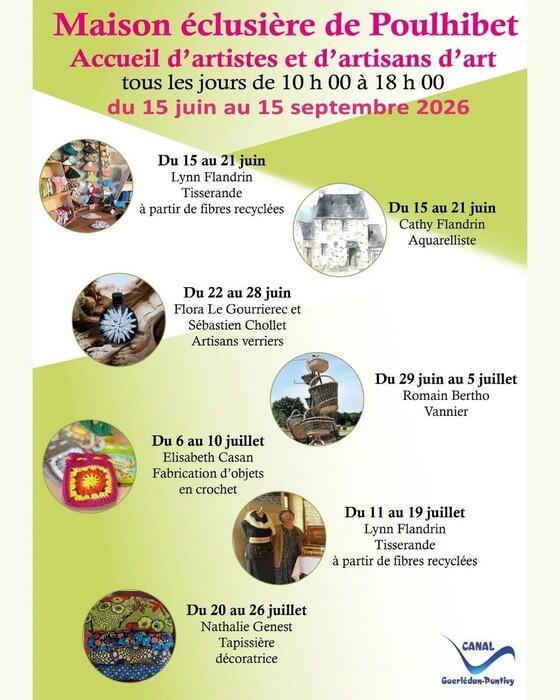 Expositions Maison éclusière de Poulhibet - Saison 2026