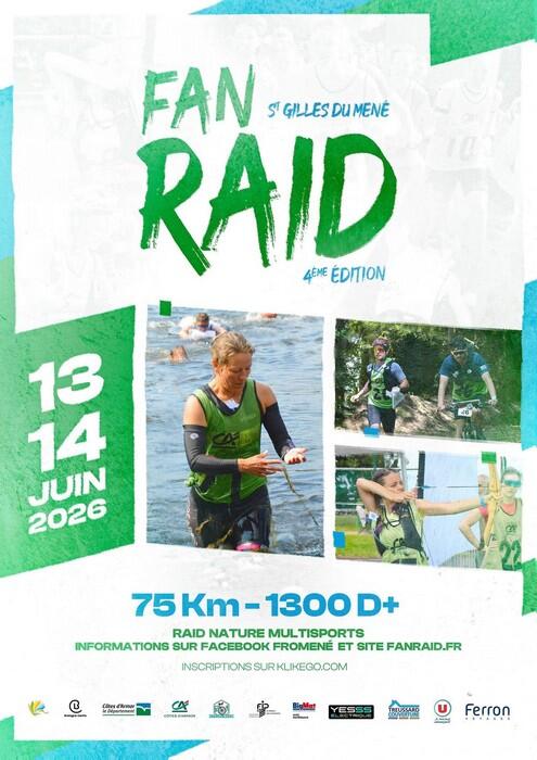 Fan Raid - 13 & 14 juin 2026 - St Gilles du Mené