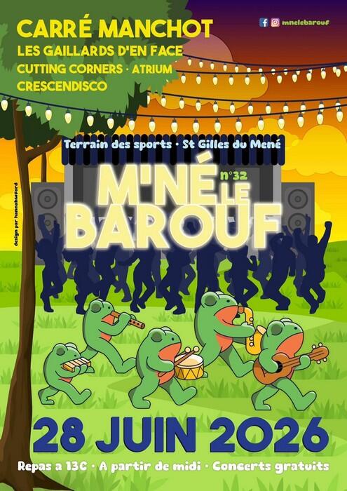 Festival M'Né Le Barouf - 28 juin 2026 - St Gilles du Mené